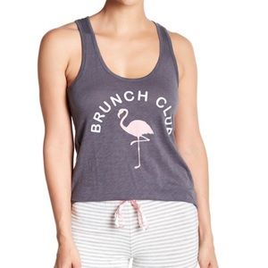 PJ SALVAGE Racerback Tanktop Graphic Brunch Club